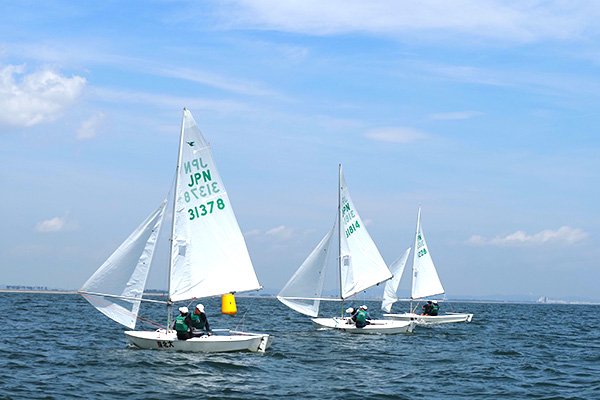 競技中の様子｜スナイプ級