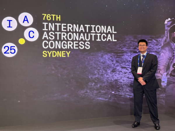 宇宙エレベーターチャレンジトーホク（SELECT）の小川成就さんが、国際宇宙会議
（IAC）にてセッション賞を受賞