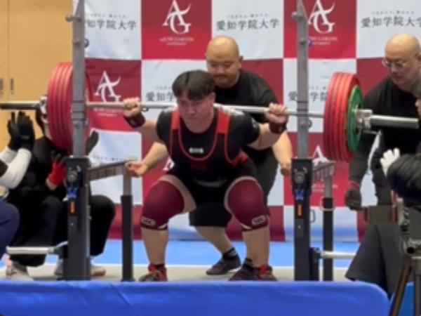 学友会ボディビル部が第52回全日本学生パワーリフティング選手権大会で入賞