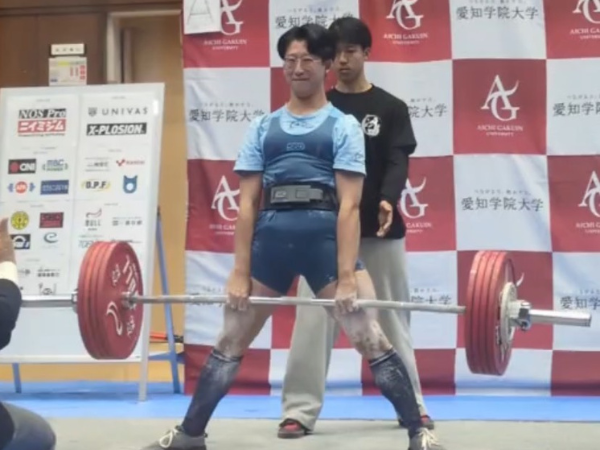 学友会ボディビル部が第52回全日本学生パワーリフティング選手権大会で入賞